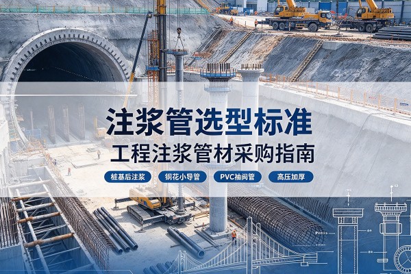太仆寺旗注浆管选型标准