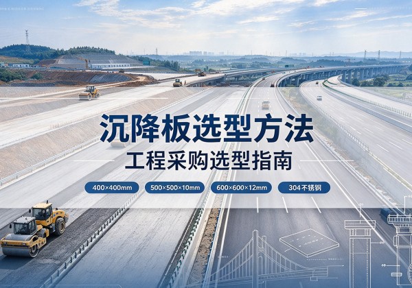太仆寺旗沉降板选择方法